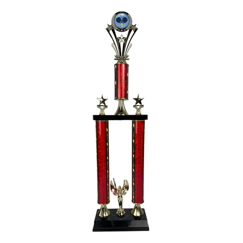 Trofeo de Tubo con Figura Serie 50 de Padel